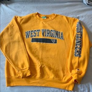 WVU West Virginia Champion Crewneck 💛 Ecofleece